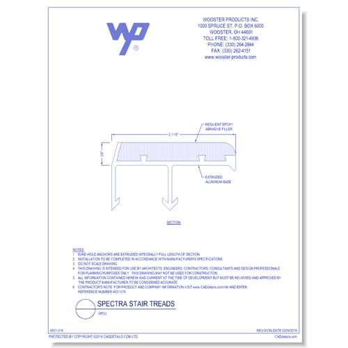 preview of Spectra Stair Tread: WP2J