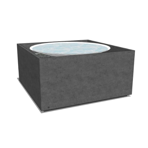 Water Box 30 Fountain - Stainless Steel/Brass
