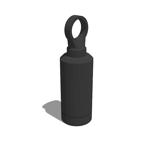 Agave 3" Pendant - 90° Shield (HPD100137)