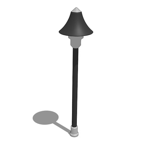 La Jolla 17" Pathlight - 4" Top / GY6.35 LED (HPL4B)