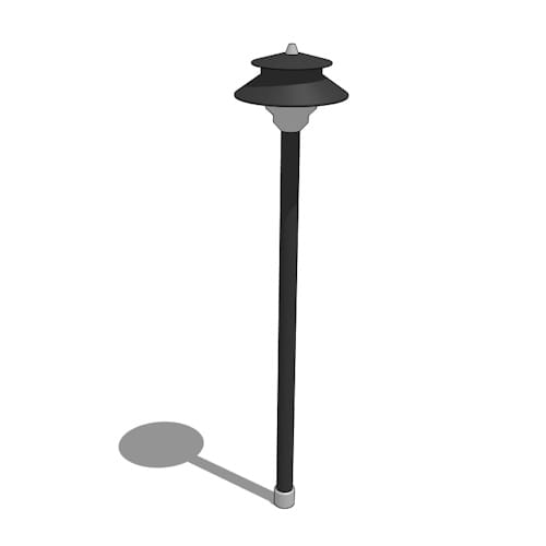 La Jolla 17" Pathlight - 4" Top / GY6.35 LED (PTA455104)