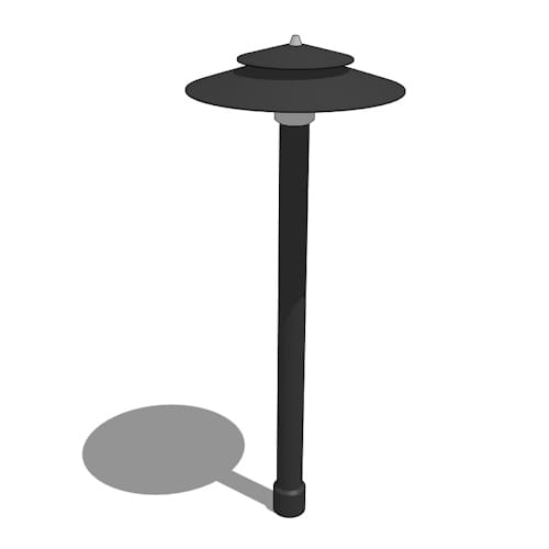 La Jolla 25" Pathlight - 10" Top / GY6.35 LED (PTA455109)