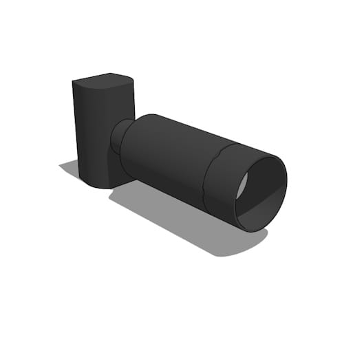 Taos 5" Catenary - Rigid / 90° Shield (RCS110144)