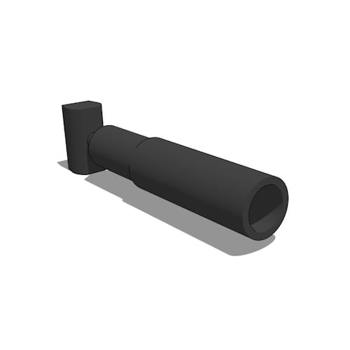Taos 8" Catenary - Rigid / Acrylic Shield (RCS110451)