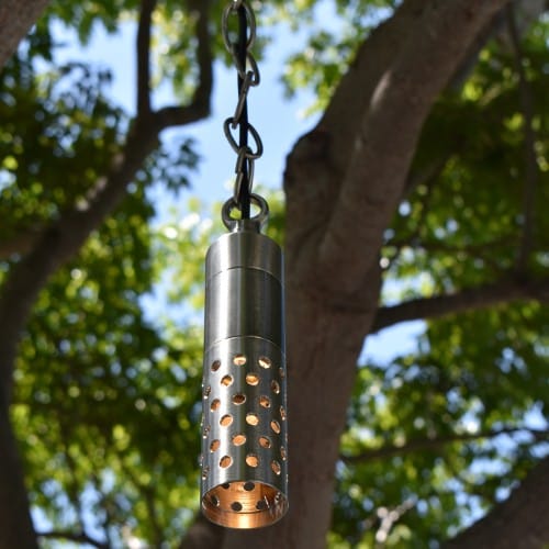 Taos 8" Pendant - Perforated Shield (HPD110344) preview 2