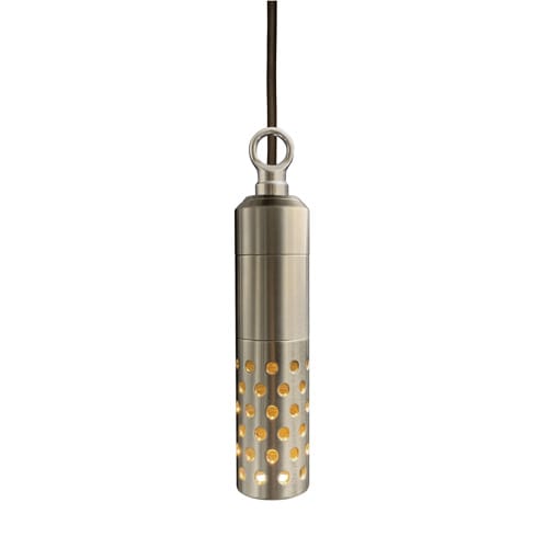 Taos 8" Pendant - Perforated Shield (HPD110344) preview 1