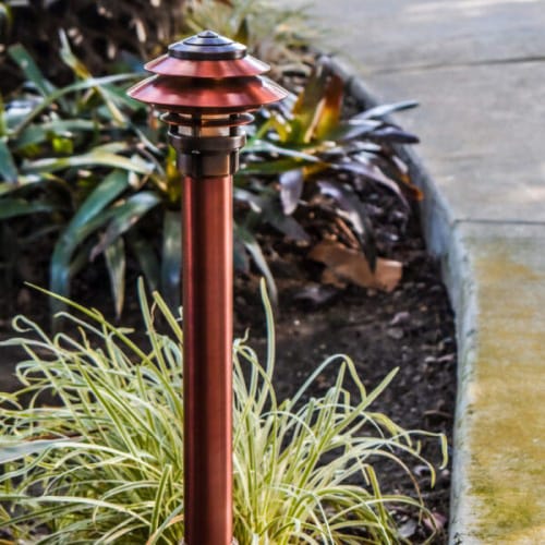 Equinox 25" Bollard - 12V / Graduated Louvers (BLD751122) preview 3
