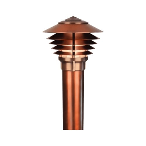 Pyrgos 32" Bollard - 12V / Graduated Louvers (BLD750232) preview 1