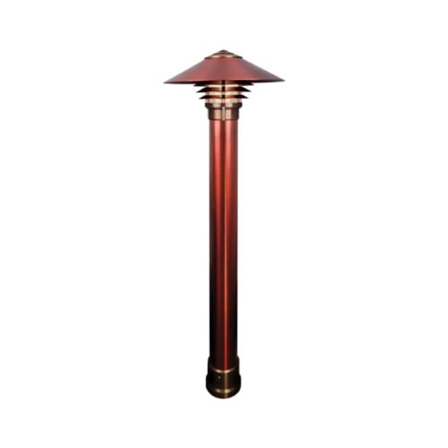 Artemis 32" Bollard - 12V / Graduated Louvers (BLD650132) preview 2