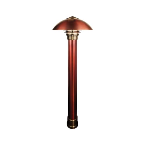 Domi 32" Bollard - 12V / Graduated Louvers (BLD850132) preview 2