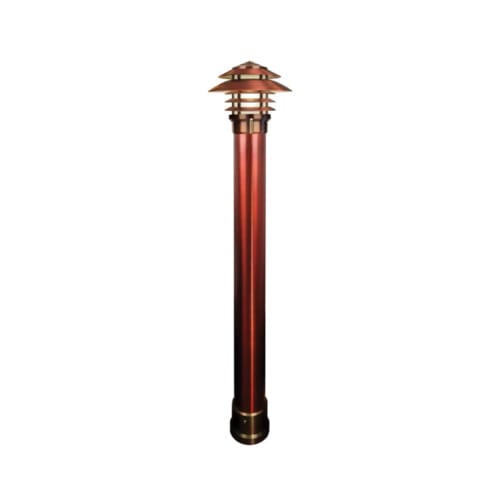 Equinox 32" Bollard - 12V / Graduated Louvers (BLD751132) preview 2