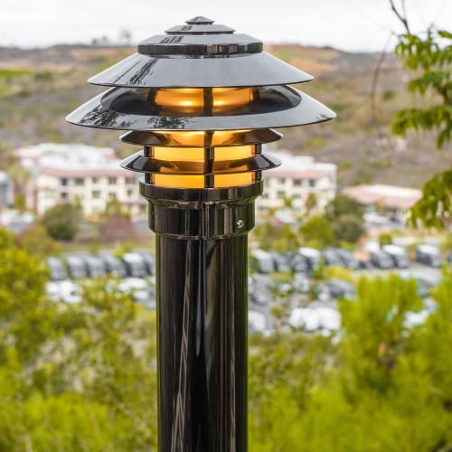 Equinox 32" Bollard - 12V / Graduated Louvers (BLD751132) preview 3