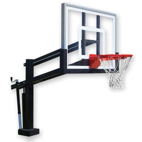 Adjustable Basketball Goal: HydroShot Poolside