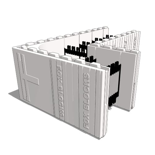 preview of ICF 12" 90-Degree Corner Form