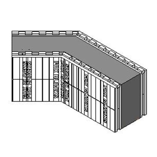 ICF 45-Degree Angle Block