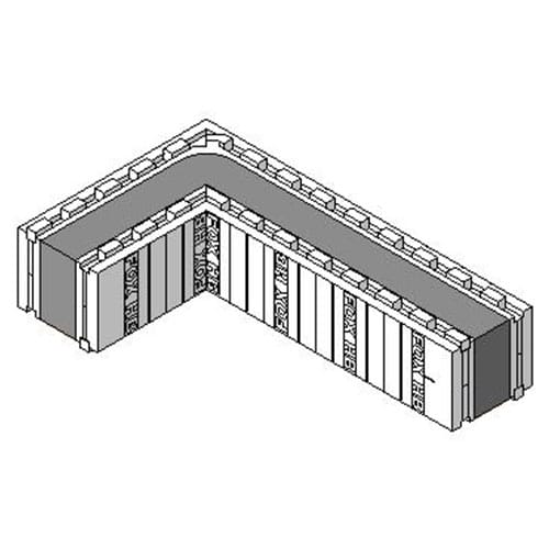 ICF 90-Degree Half Block
