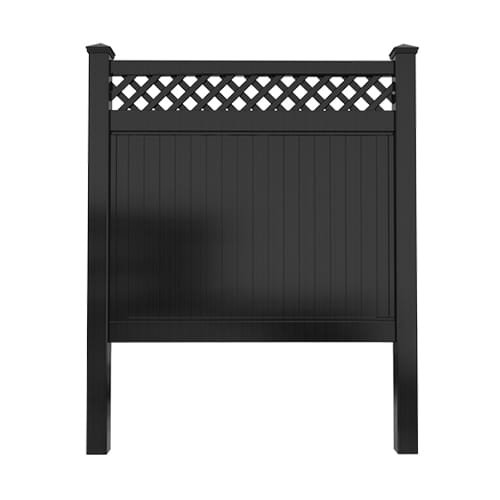 Lattice Top Privacy Fence