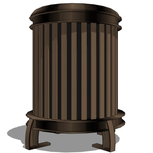 Beselt Round Waste Receptacle ( BTRR-24 )  