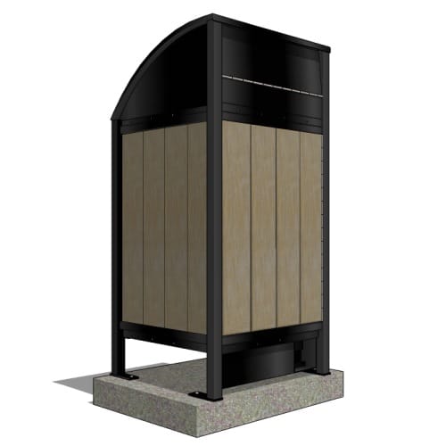 Freedom 32 Animal Resistant Waste Receptacle ( HF-32S )     