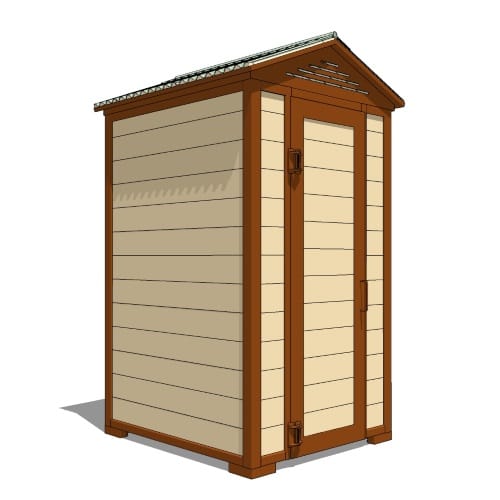 The "JOHN" Regular Outhouse Building ( PTR-6 )
