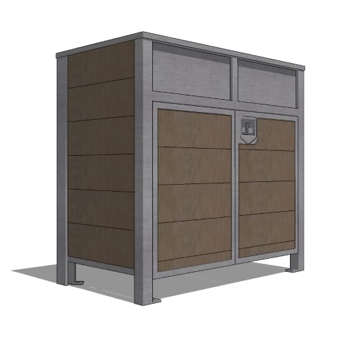 Urban Form Two Stream Recycling Station ( UFRS-44 )