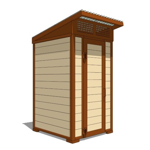The "Forest" Regular Outhouse Building ( FSTB-1 )