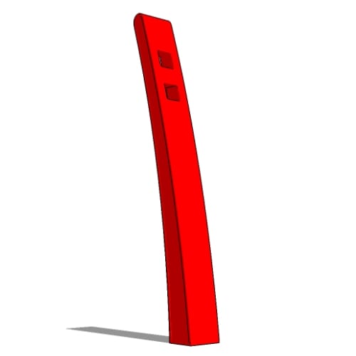 Model BR7-02-EM: Barristro, Style Bike Post - Embedded Mount