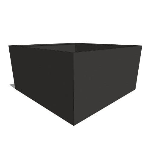 79'' x 79'' Urban Heavy Duty Planter (PS-210-HD-AL-GL-79x79x39)