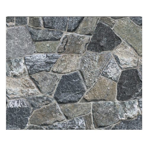 Greenwich Gray Mosaic: Thin Stone Veneer