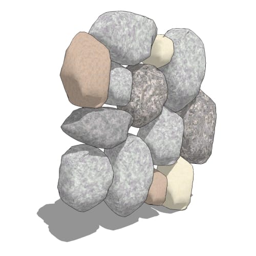 Boston Blend Round: Thin Stone Veneer