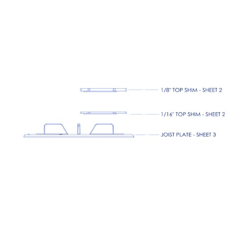 preview of AWS™ Joist Plate System - Exploded Detail