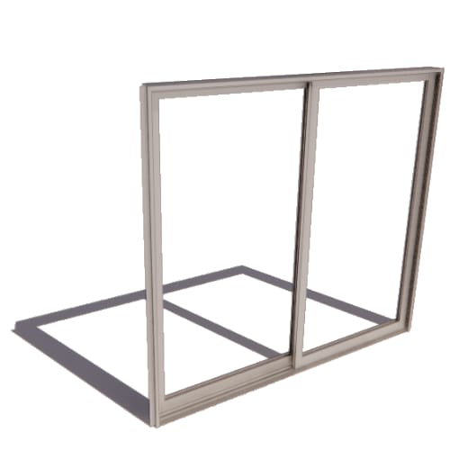preview of Series 8150 Doors: Standard Nail On - XO Sliding Door with Low Sill and Standard Hardware