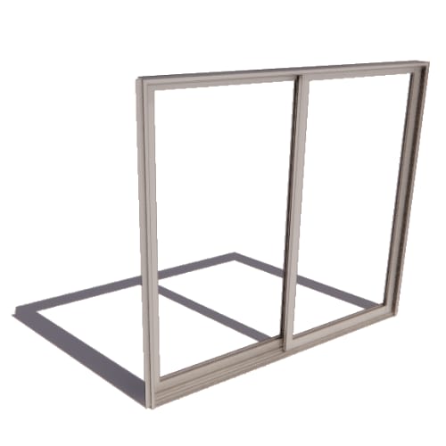 preview of Series 8150 Doors: Standard Nail On - XO Sliding Door with Water Leg Sill and Standard Hardware