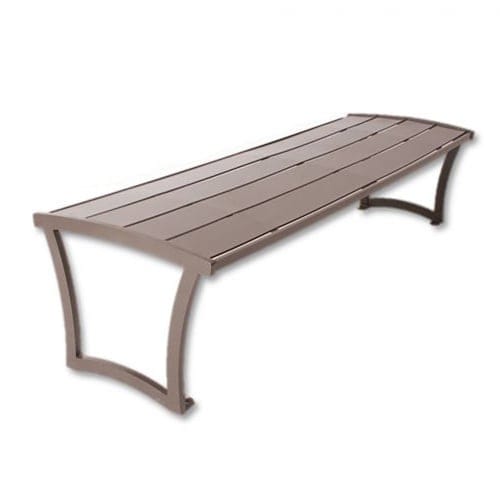 Madison Powder Coat Steel Backless Bench preview 1