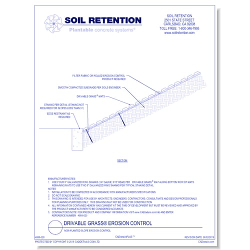 preview of Non-Planted Slope Erosion Control