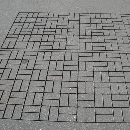 Stamped Asphalt