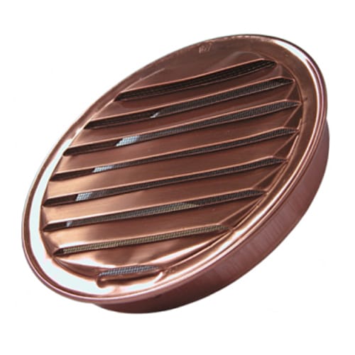 Round Soffit Vent With Screen