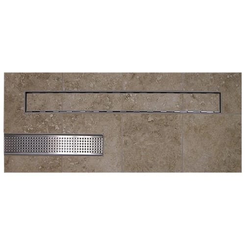 Linear Shower Drain with Copper Drain Body preview 3
