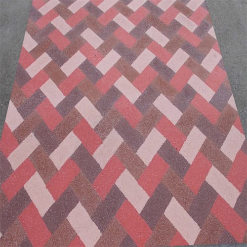 TrafficPatternsGF™ "Grout - Free" Decorative Crosswalks