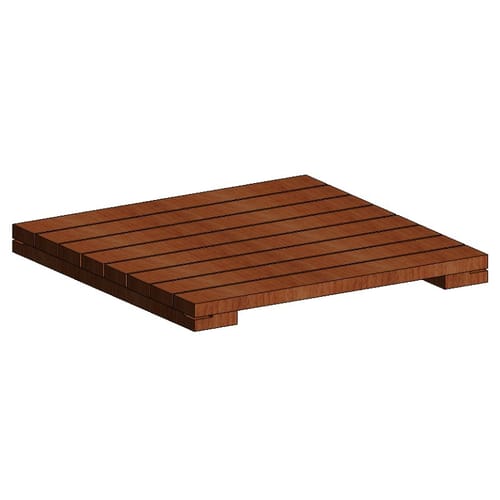 IPE Wood Deck Tiles/Pavers Details: 20" x 20" x 1-1/2"