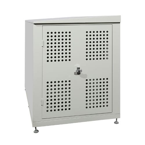 Urban Racks Locker 2000: Urban Metal Security Twin Locker - 2 Bike Capacity ( UBL-2000-STD ) preview 1