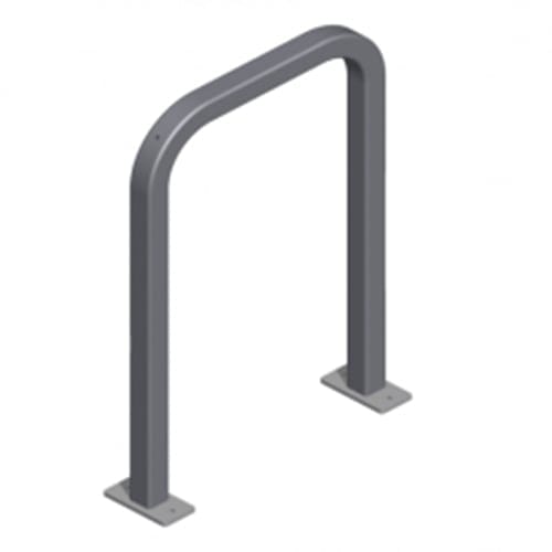 Inverted-U Narrow Square Tube Rack preview 1