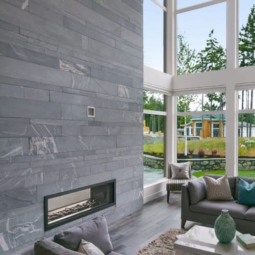 Ocean Pearl Sawn Ashlar Tile 9" preview 1