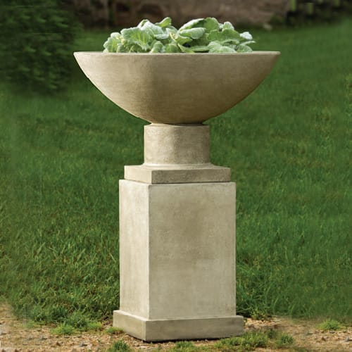 Cast Stone Collection: Savoy Cast Stone Planter and Pedestal preview 1