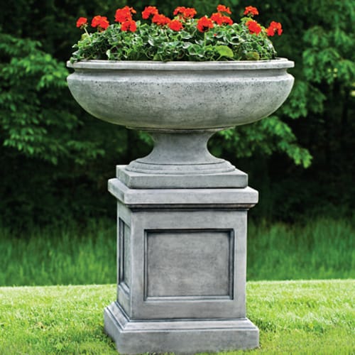 Cast Stone Collection: St.Louis Cast Stone Urn and Pedestal preview 1
