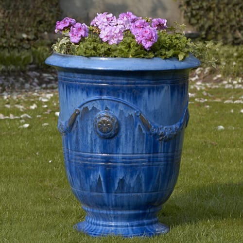 Pottery Collection: Anduze Urn Riviera Blue preview 1