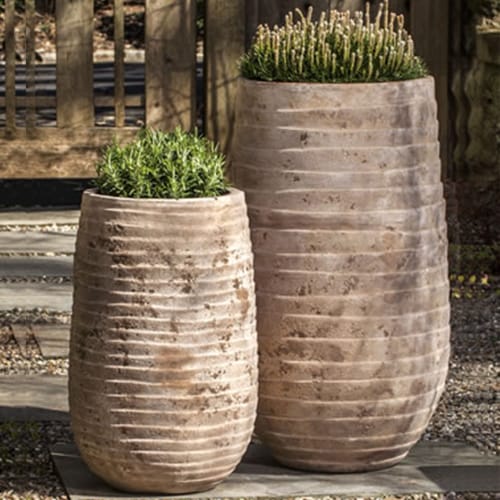 Pottery Collection: Tall Ipanema Planter Terra Cotta preview 1