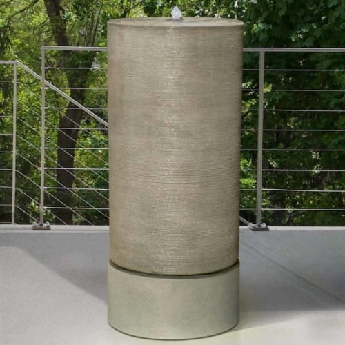 GFRC Collection: Tall Cylinder Fountain preview 1