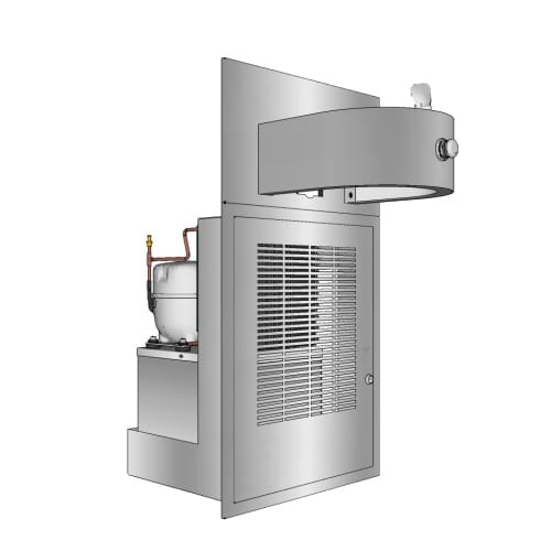 Electric Water Coolers: FCC-90MOD Non-Recessed Drinking Fountain with Chiller and Purifier