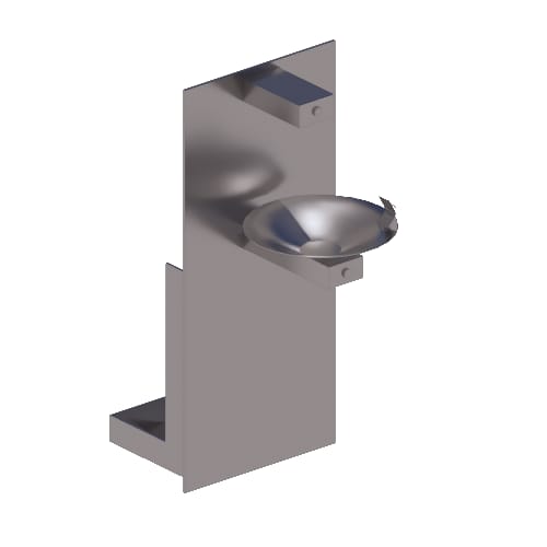 Electric Water Coolers: FCC-107-16-VP Vandal Proof Drinking Fountain with Chiller/Purifier